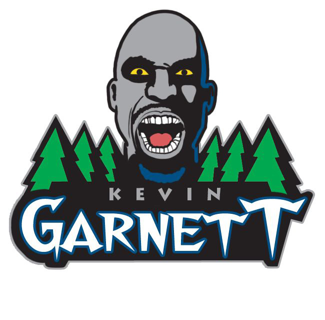 Minnesota Timberwolves Garnett Logo iron on heat transfer